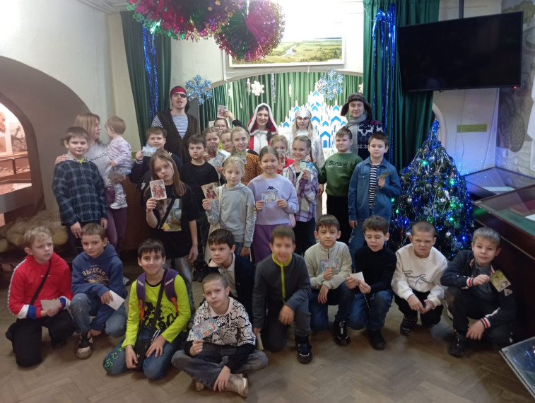 "В гостях у Снежной королевы" экскурсия в краеведческий музей.